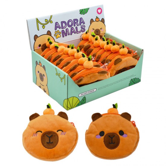 Adoramals Capibara assorted purse 16 Τεμ.