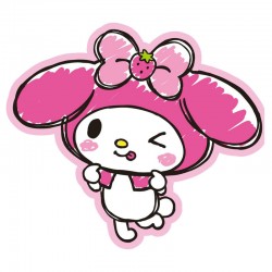 Hello Kitty My Melody 3D cushion
