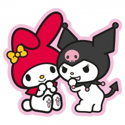 Hello Kitty My Melody & Kuromi 3D cushion