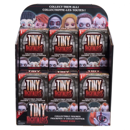 Tiny Nightmares Wave 1 assorted surprise figure 12 Τεμ.