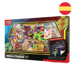 Spanish Pokemon Mega-Zygarde Premium Ex blister pack card game 6 Τεμ.