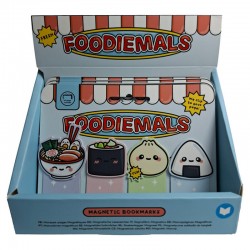 Foodiemals Ramen and Sushi magnetic bookmark set 24 Τεμ.