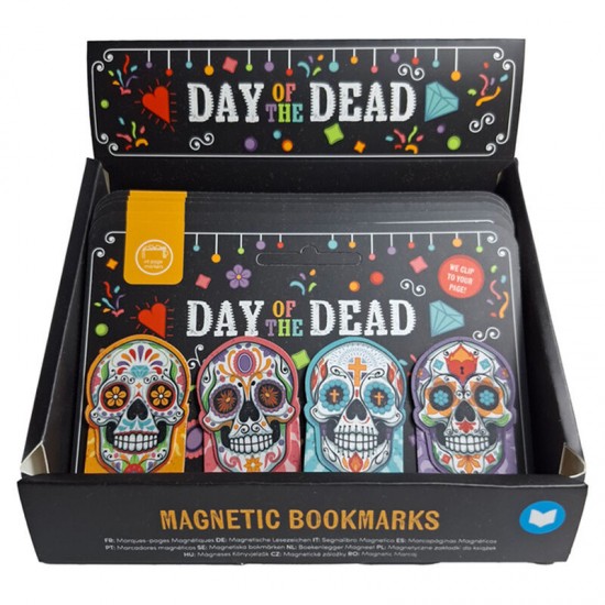 Day of the Dead magnetic bookmark set 24 Τεμ.