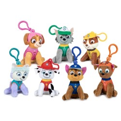 Paw Patrol assorted plush keychain 10cm 196 Τεμ.