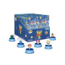Mystery Mini Snow globe figure assorted Disney Toy Story 5 12 Τεμ.