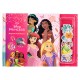 Disney Princess Magnetic book + sticker 6 Τεμ.