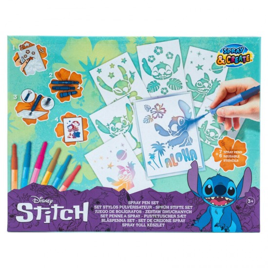 Disney Stitch Spray pen 6 Τεμ.