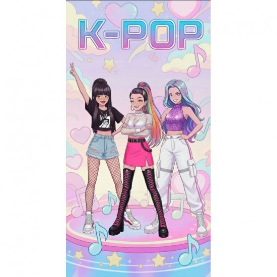 Kpop microfibre beach towel