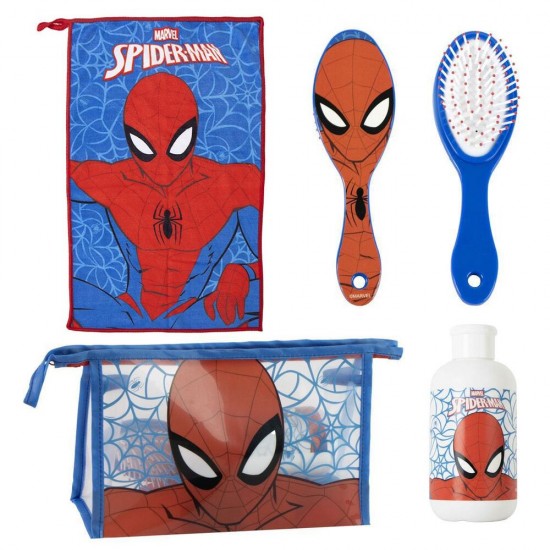 Marvel Spiderman toiletries bag set