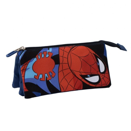 Marvel Spiderman triple pencil case