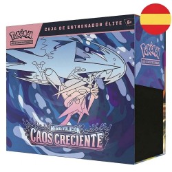 Spanish Pokemon Megaevolution Elite Trainer Card game case