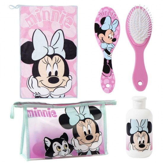 Disney Minnie toiletries bag set