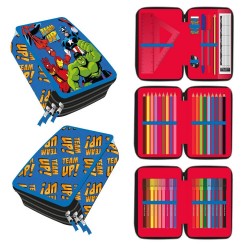 Marvel Avengers triple pencil case