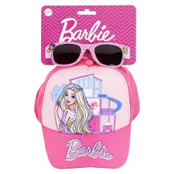 Barbie set cap + sunglasses 6 Τεμ.