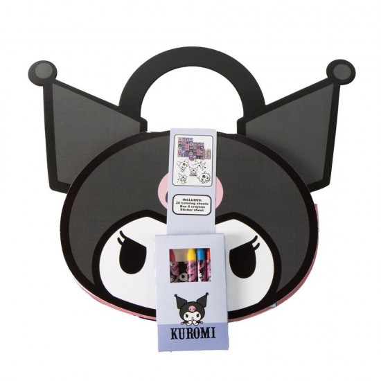 Hello Kitty Kuromi colouring activity book 6 Τεμ.
