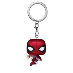 Pocket POP Keychain  Marvel Spider-Man Brand New Day Spider-Man Metallic