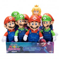 Super Mario Bros - Super Mario Galaxy Movie assorted basic roto plush 25cm 8 Τεμ.