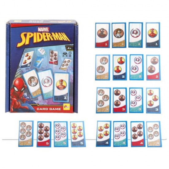 Marvel Spiderman cards game 12 Τεμ.