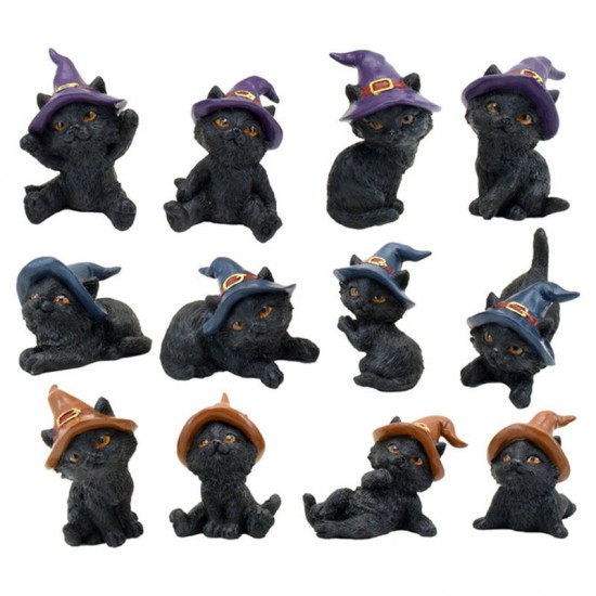 Black Cat Bruja assorted figure 12 Τεμ.