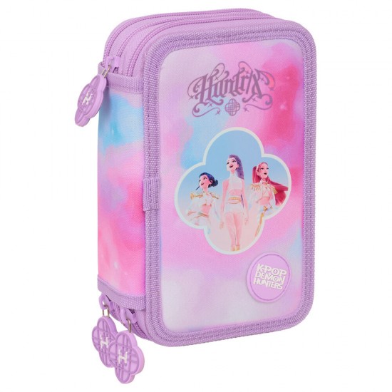 Demon Hunters Kpop Artist triple pencil case 37pcs