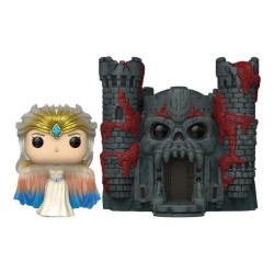 POP figure Town Masters of the Universe Sorceress with Castle Grayskull Live Action