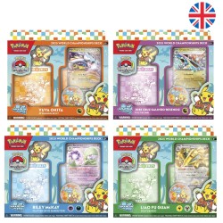 English Pokemon Q2 World Championship Decks assorted trading card game