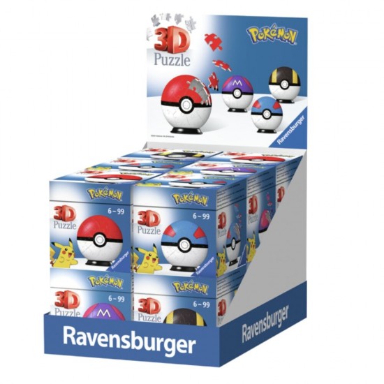 Pokemon assorted puzzleball  54pcs 12 Τεμ.
