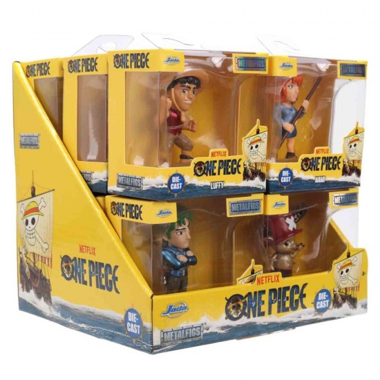 One Piece metalfigs assorted figure 7cm 12 Τεμ.
