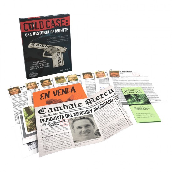 A story of death cold case board game