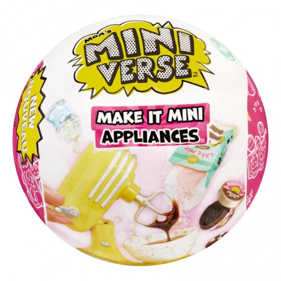 Miniverse Make It Mini Appliances series 2 assorted surprise capsule 20 Τεμ.
