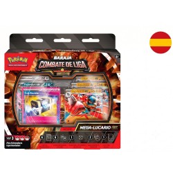 Spanish Pokemon Combate de Liga de Mega-Lucario ex de JCC Collectible card game 6 Τεμ.