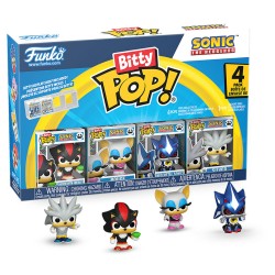 Blister 4 figures Bitty POP Sonic The Hedgehog