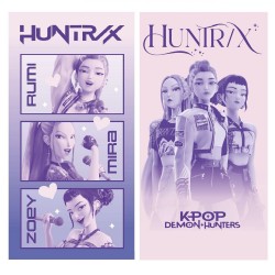 KPop Demon Hunters Huntrix assorted microfibre towel 30 Τεμ.