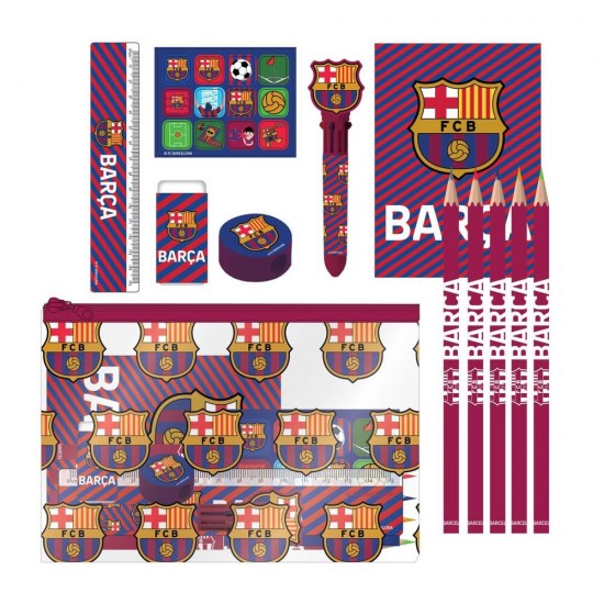 F.C. Barcelona stationary set 12 Τεμ.