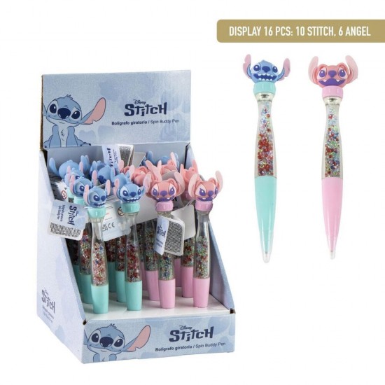 Disney Stitch assorted twist pen 16 Τεμ.