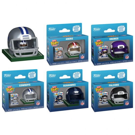 Assorted Bitty POP figure Sport NFL 12 Τεμ.