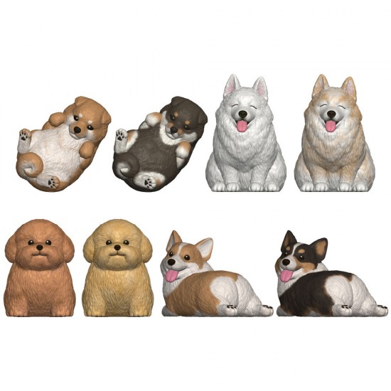 Mocchiri Kororin Dogs assorted figure 12 Τεμ.