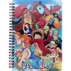 One Piece Group 3D notebook 3 Τεμ.