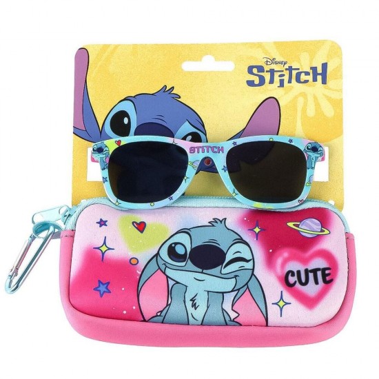Disney Stitch Sunglasses + case 6 Τεμ.