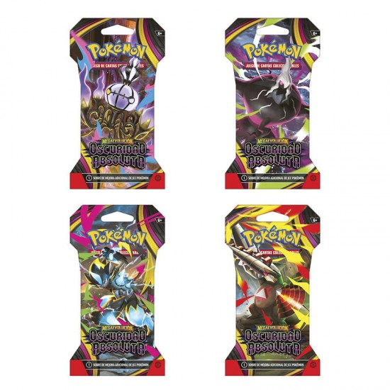 Spanish Pokemon Absolute Darkness Mega Evolution Expansion card game 72 Τεμ.
