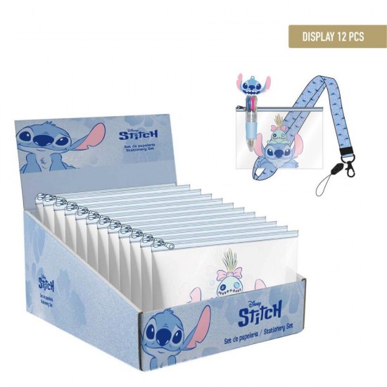 Disney Stitch stationary set 12 Τεμ.