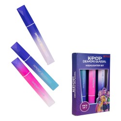 K-Pop Demon Hunters set of 3 highlighters 6 Τεμ.