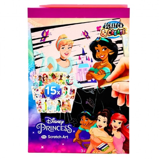 Disney Princess scratching set 12 Τεμ.