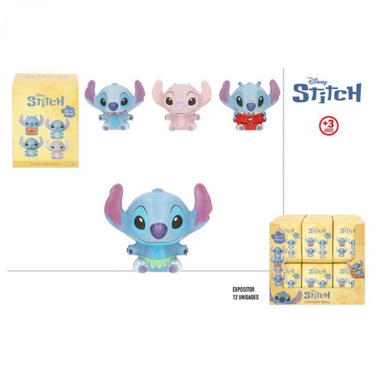 Disney Stitch assorted collectible surprise figure 12 Τεμ.