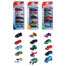 Street Cars assorted set 5 cars 18 Τεμ.
