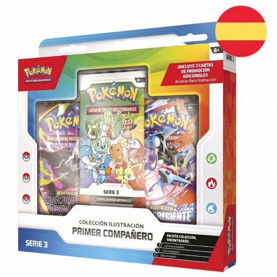 Spanish Pokemon First Partner card game III 6 Τεμ.