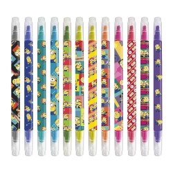 Minions set of 12 erasable makers