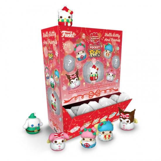 Assorted Mystery Pop Pocket figure Snowballs Hello Kitty 12 Τεμ.