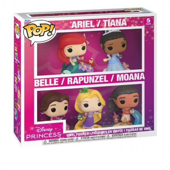 POP pack 5 figures Disney Princess