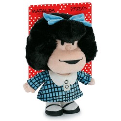 Mafalda Blue Dress plush toy 27cm